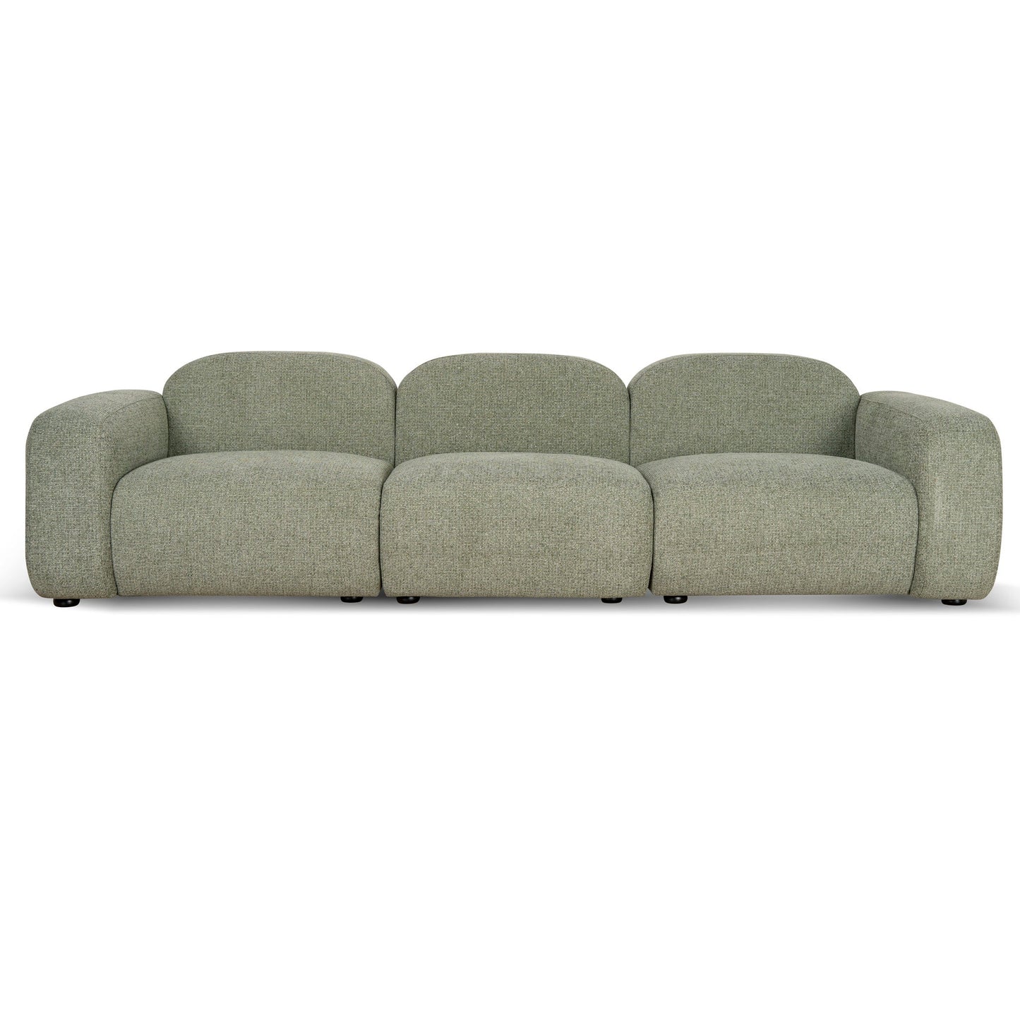 CLC10088-OLS 4 Seater Sofa - Coral Light Green