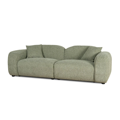 CLC10089-OLS 3 Seater Sofa - Coral Light Green