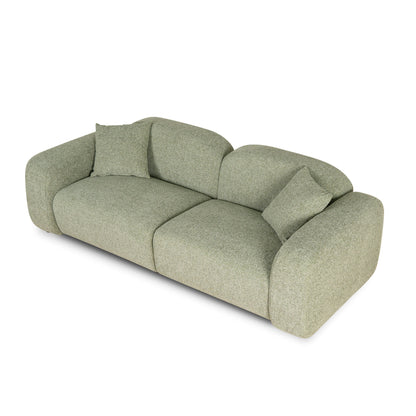 CLC10089-OLS 3 Seater Sofa - Coral Light Green