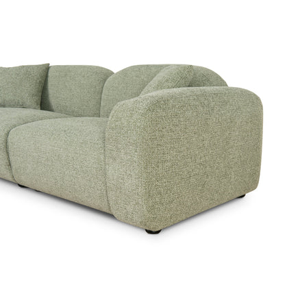 CLC10089-OLS 3 Seater Sofa - Coral Light Green