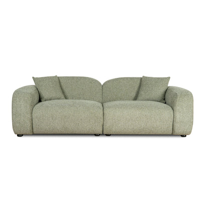 CLC10089-OLS 3 Seater Sofa - Coral Light Green