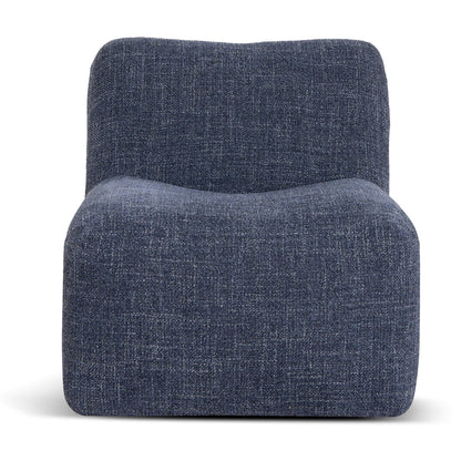 Fabric Lounge Chair - Moss Navy