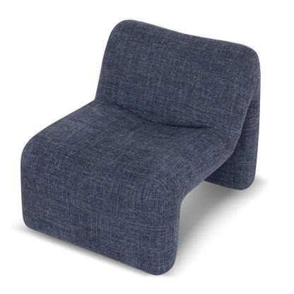 Fabric Lounge Chair - Moss Navy