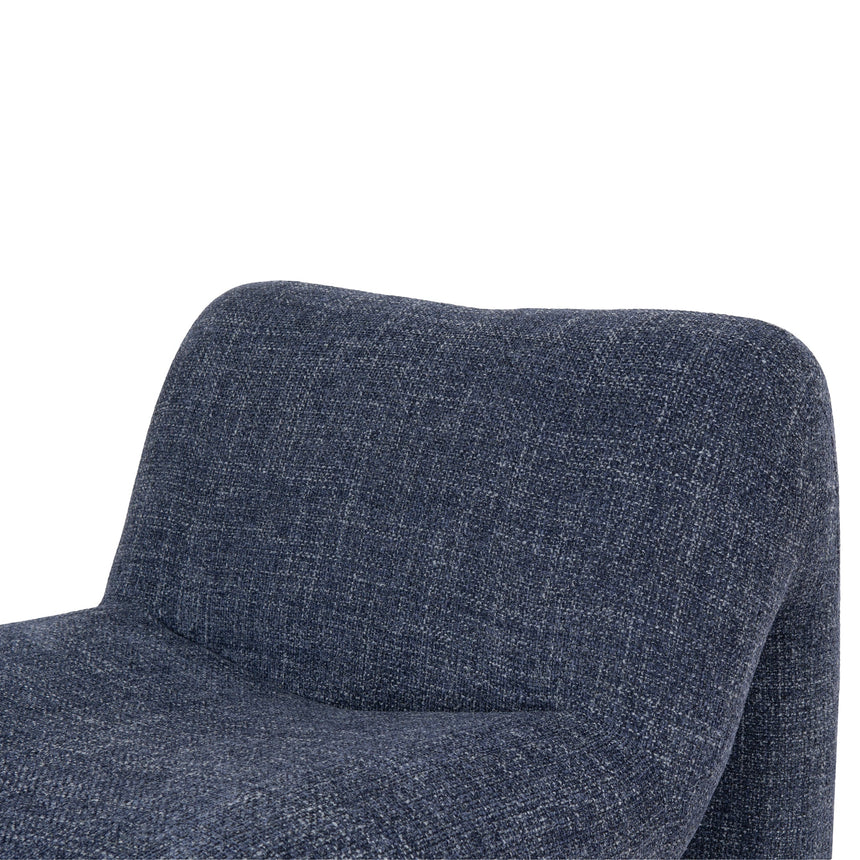 Fabric Lounge Chair - Moss Navy