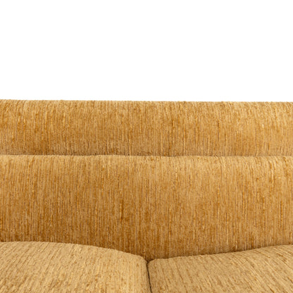CLC10108-KSO 3 Seater Fabric Sofa - Yellow Sand