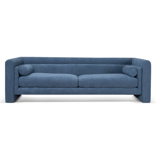 CLC10111-KSO 3 Seater Fabric Sofa - Navy Blue