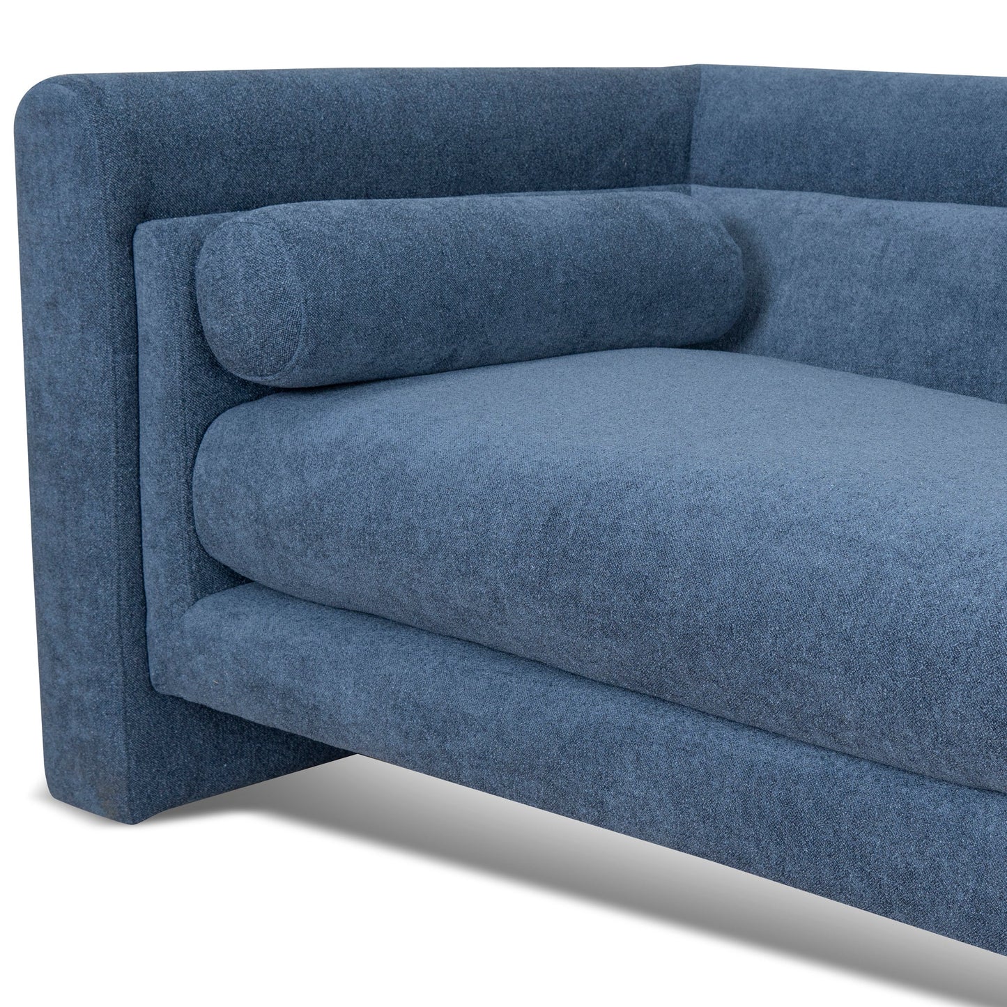 CLC10111-KSO 3 Seater Fabric Sofa - Navy Blue