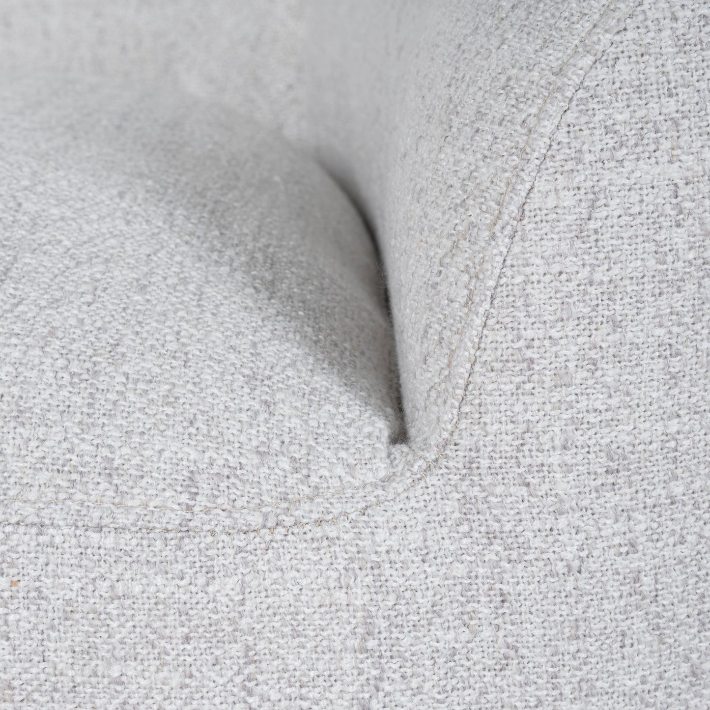 CLC10112-KSO Corner Fabric Sofa - Silver Grey