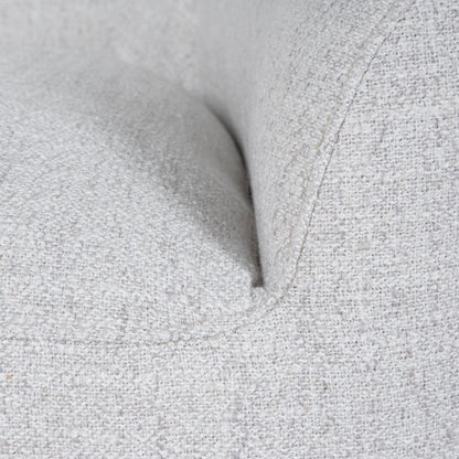 CLC10112-KSO Corner Fabric Sofa - Silver Grey