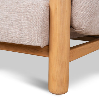 CLC10122-NI Natural Armchair - Blush Linen