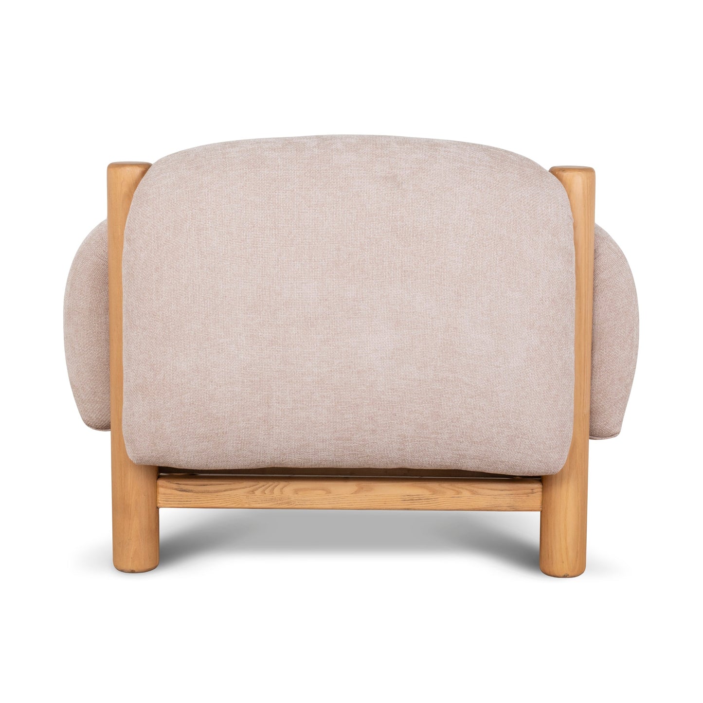 CLC10122-NI Natural Armchair - Blush Linen