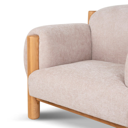 CLC10122-NI Natural Armchair - Blush Linen