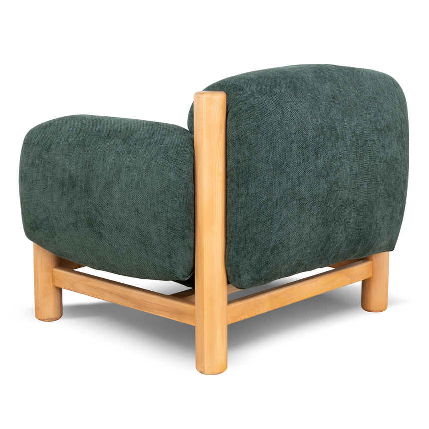 Natural Armchair - Bush Green