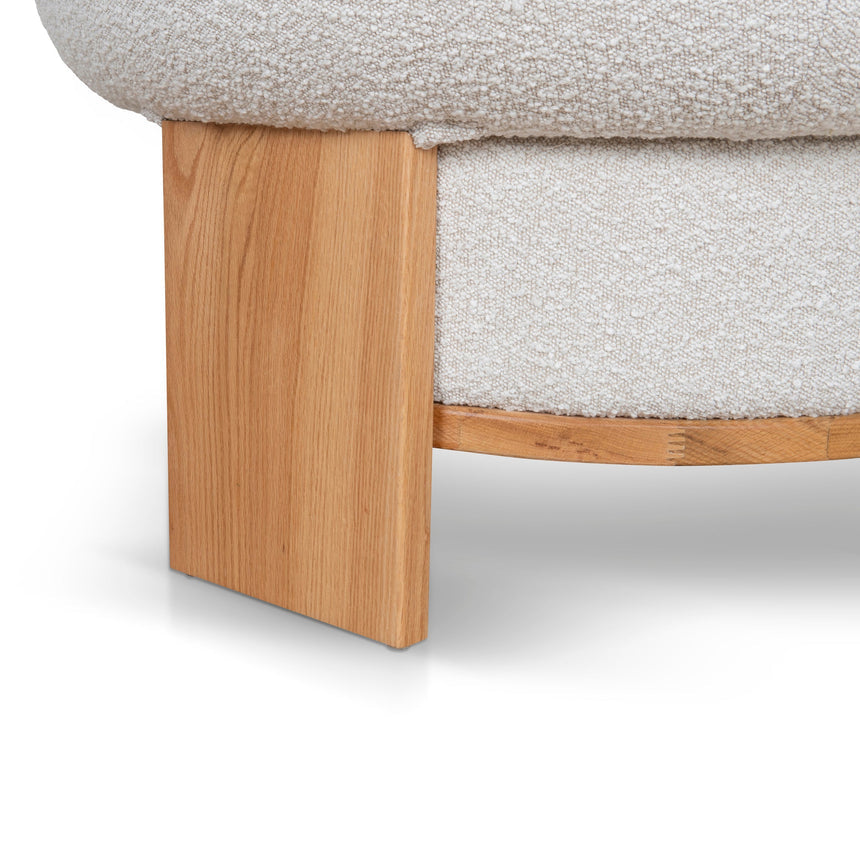 Armchair - Off White Boucle