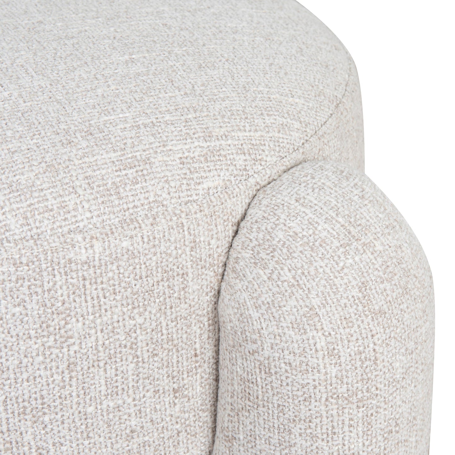 CLC10137-MY Ottoman - Coastal Beige