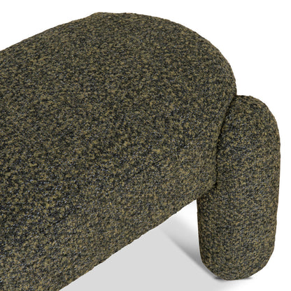 Long Ottoman - Basil Green