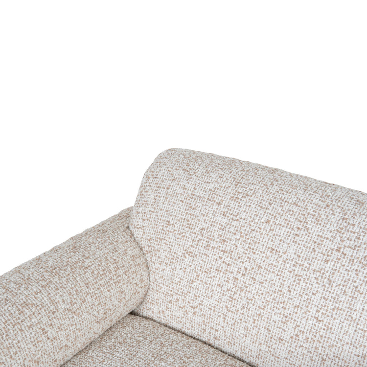 Teria Fabric Armchair – Sand Beige – view 10