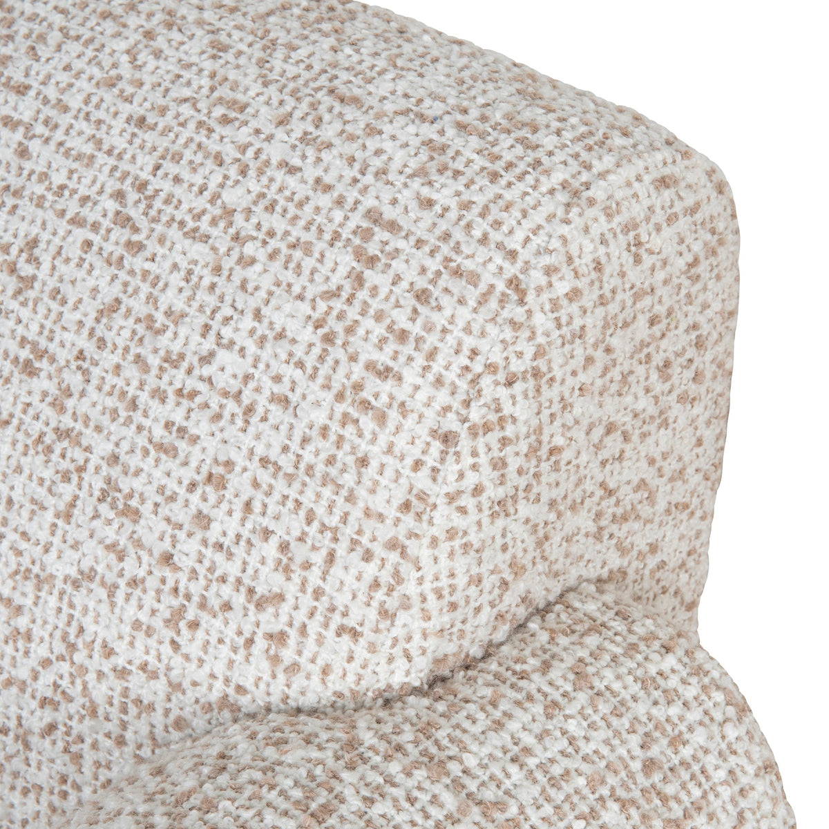 Teria Fabric Armchair – Sand Beige – view 11