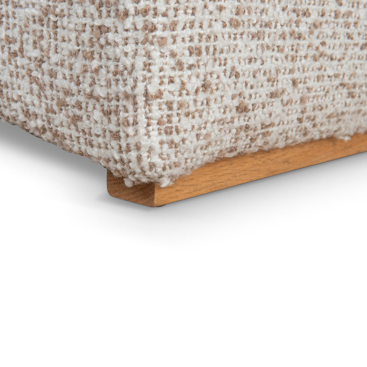 Teria Fabric Armchair – Sand Beige – view 15