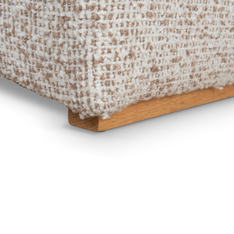 Teria Fabric Armchair – Sand Beige – view 15