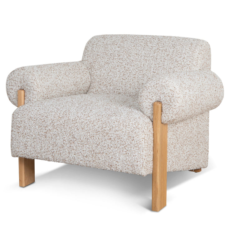 Teria Fabric Armchair – Sand Beige