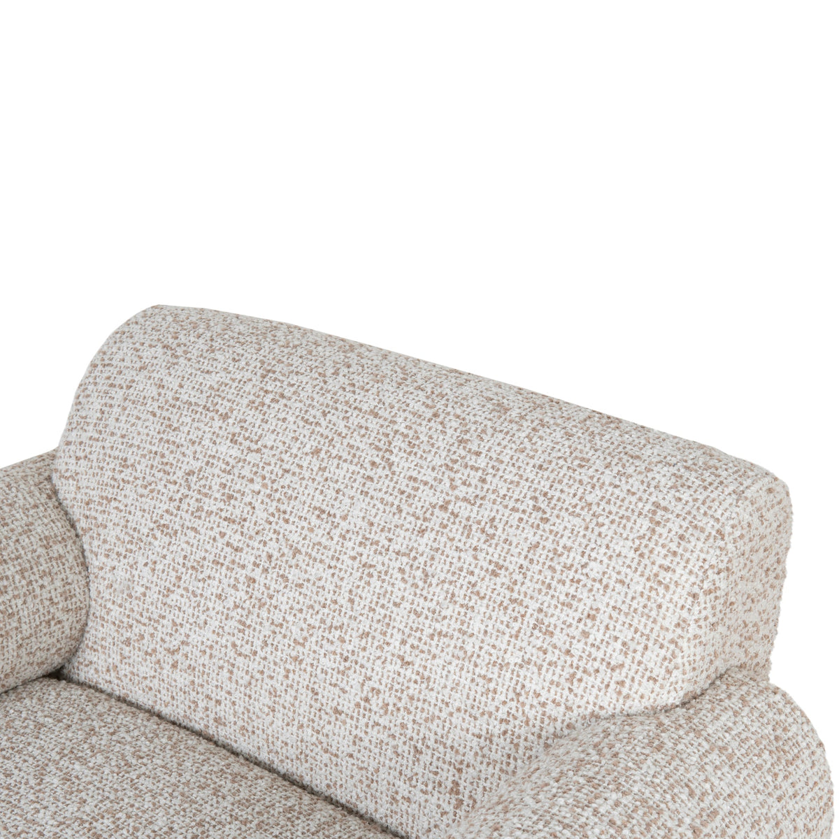 Teria Fabric Armchair – Sand Beige – view 7