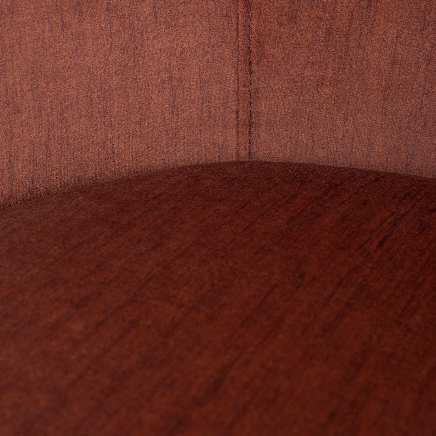 CLC10158-CA Fabric Swivel Armchair - Soft Rust