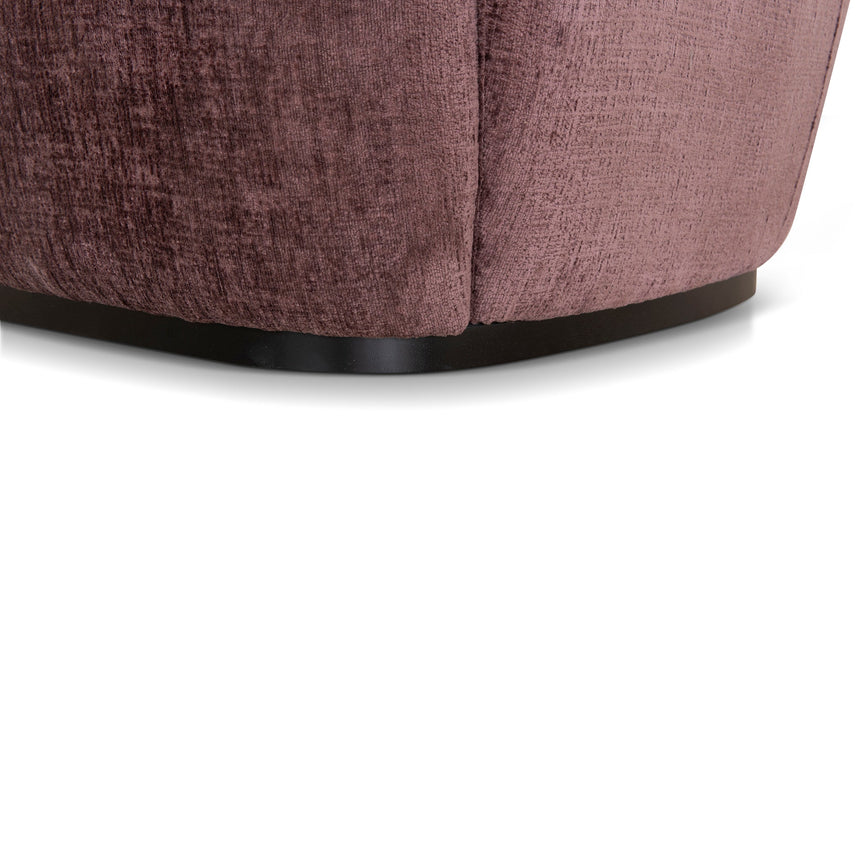Fabric Armchair - Plum