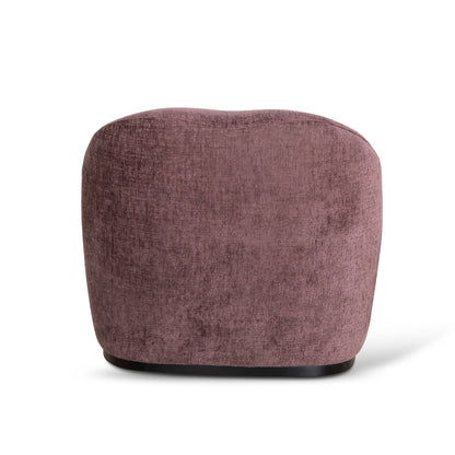 CLC10161-CA Fabric Armchair - Plum