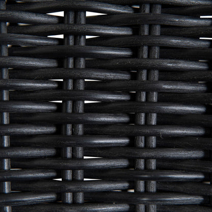 Outdoor Lounge Chair - Full Black