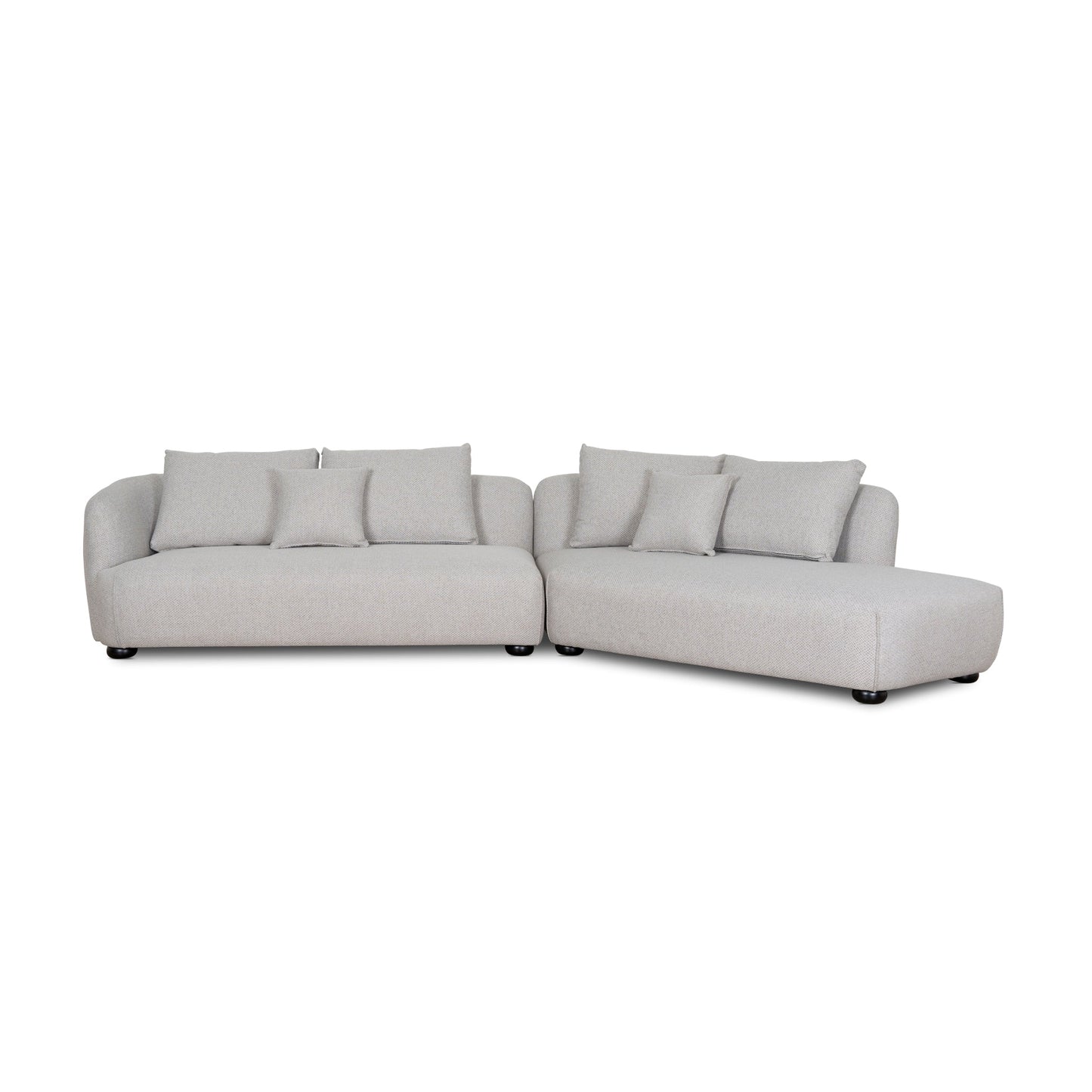 CLC10188-CA 3 Seater Right Chaise Sofa - Sterling Sand