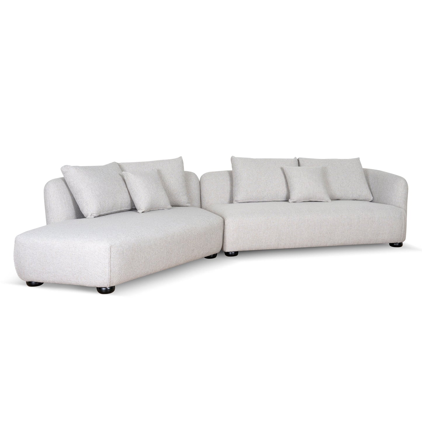 CLC10189-CA 3 Seater Left Chaise Sofa - Sterling Sand