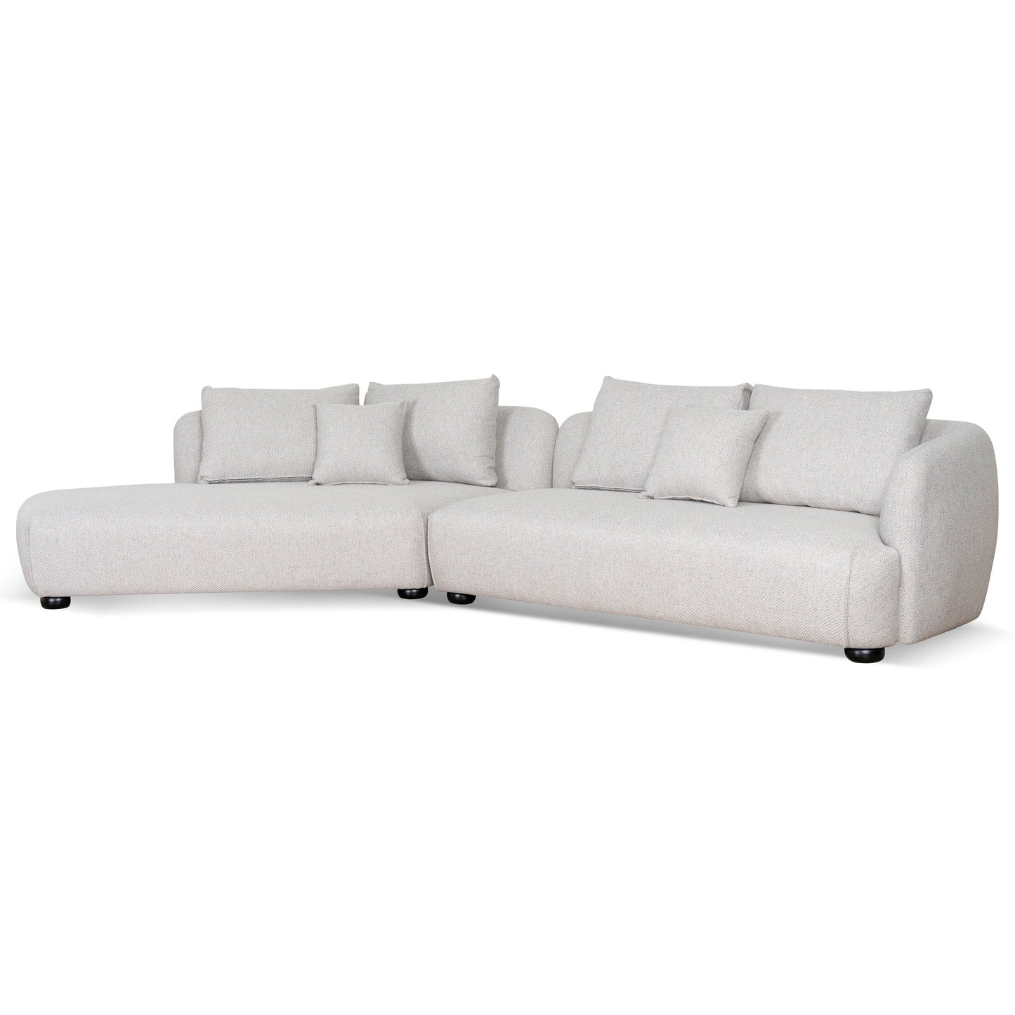 CLC10189-CA 3 Seater Left Chaise Sofa - Sterling Sand