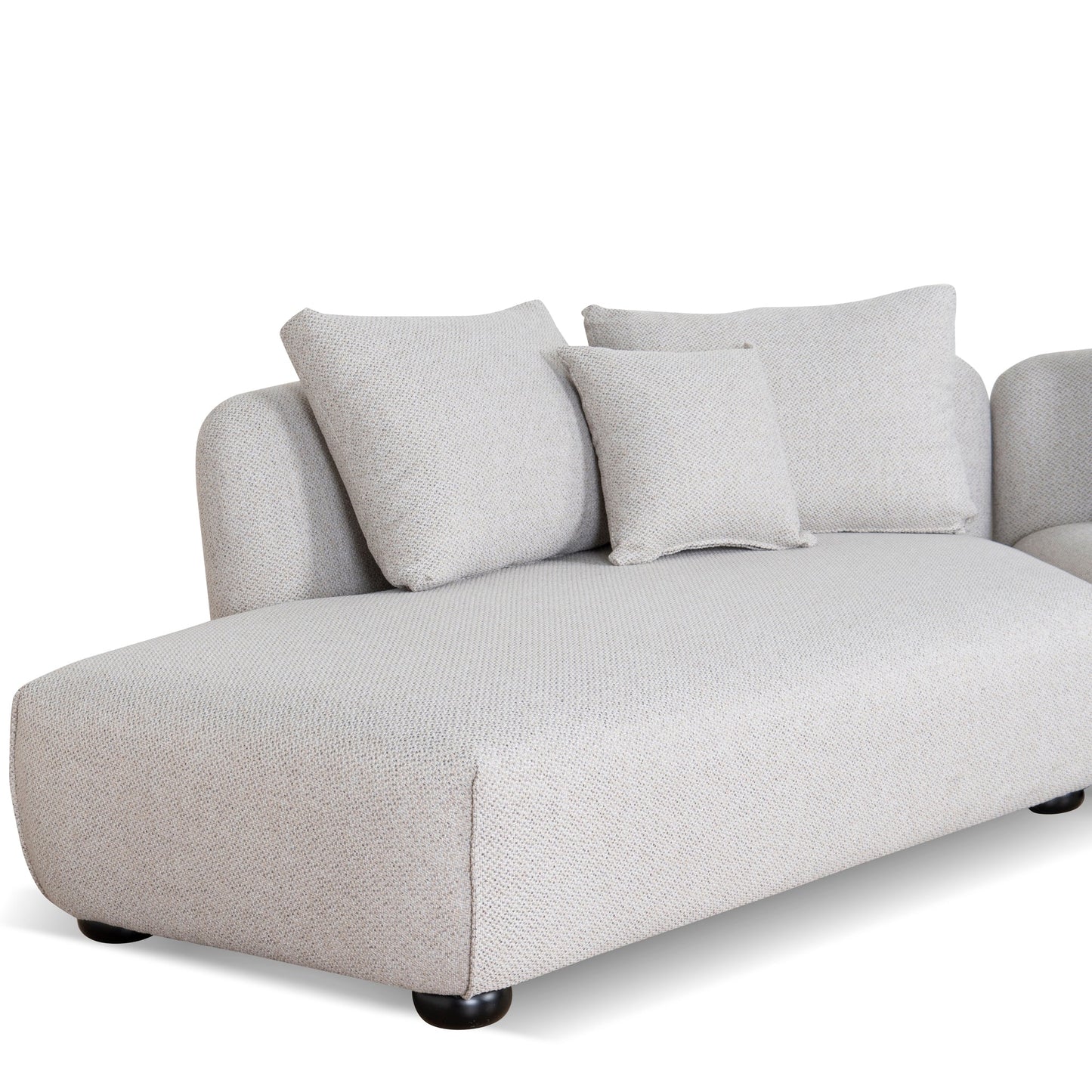 CLC10189-CA 3 Seater Left Chaise Sofa - Sterling Sand