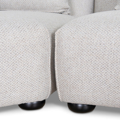 3 Seater Left Chaise Sofa - Sterling Sand