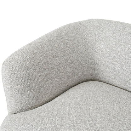 3 Seater Right Chaise Sofa - Clay Grey