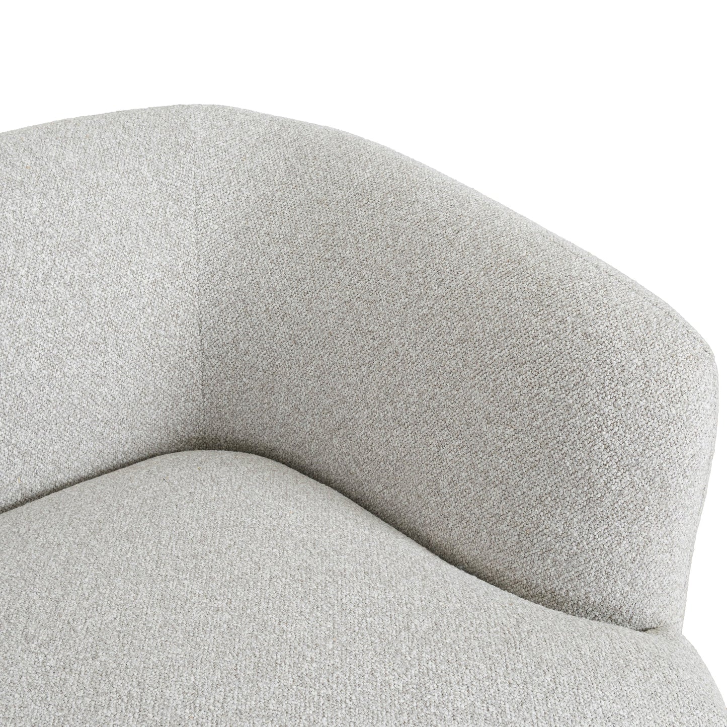 CLC10204-CA 3 Seater Left Chaise Sofa - Clay Grey