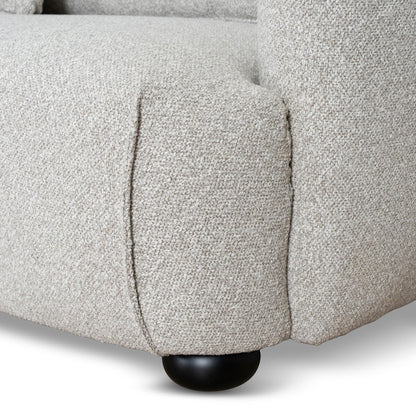 CLC10204-CA 3 Seater Left Chaise Sofa - Clay Grey