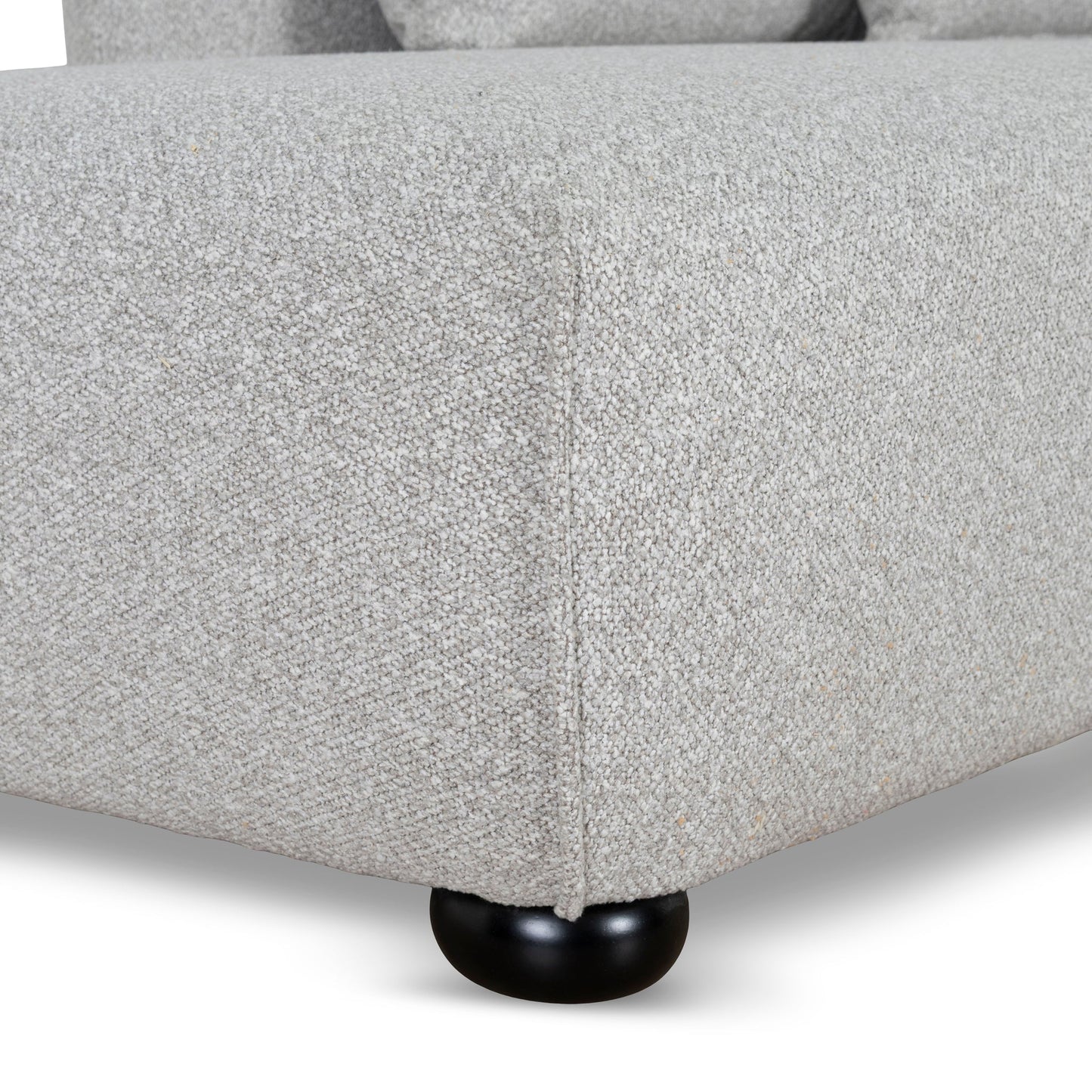 CLC10204-CA 3 Seater Left Chaise Sofa - Clay Grey