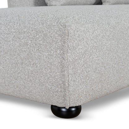 CLC10204-CA 3 Seater Left Chaise Sofa - Clay Grey