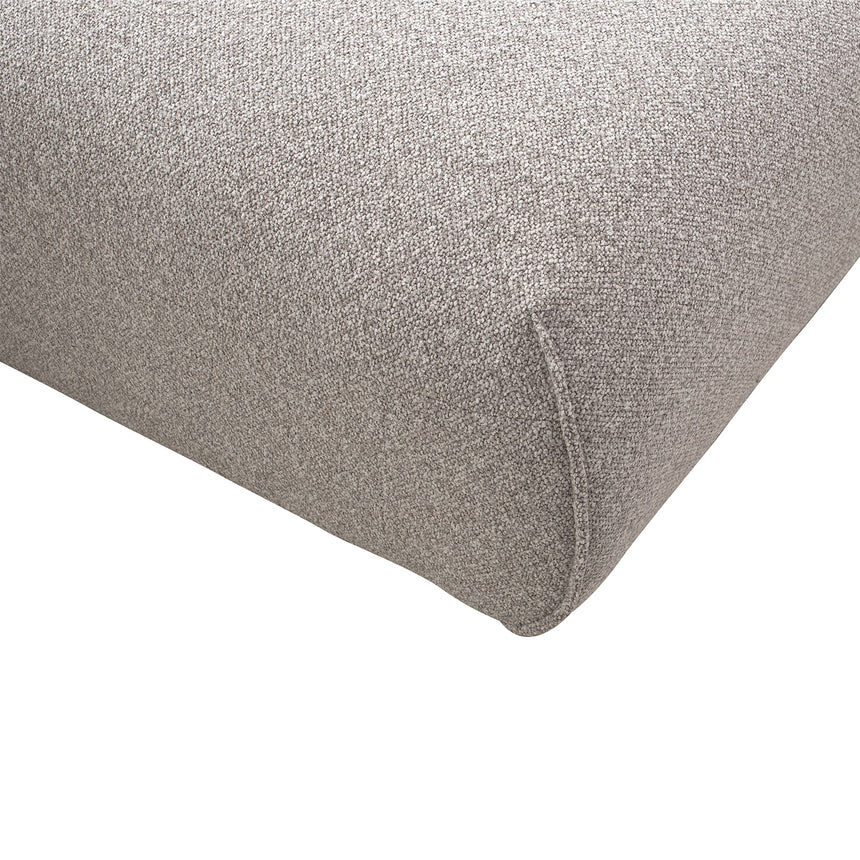 3 Seater Left Chaise Sofa - Clay Grey