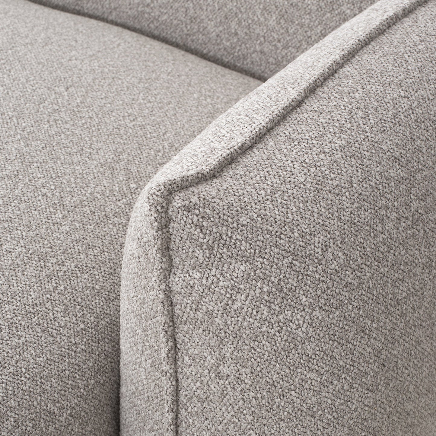 CLC10239-IG 3 Seater Right Chaise Sofa - Clay Grey