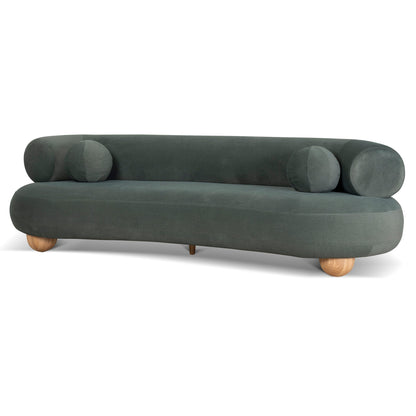 CLC10265-CA 3 Seater Sofa - Burnt Green