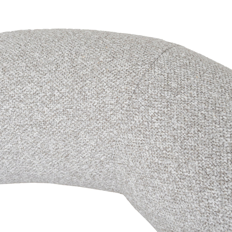 Forma Swivel Armchair – Clay Grey – view 12