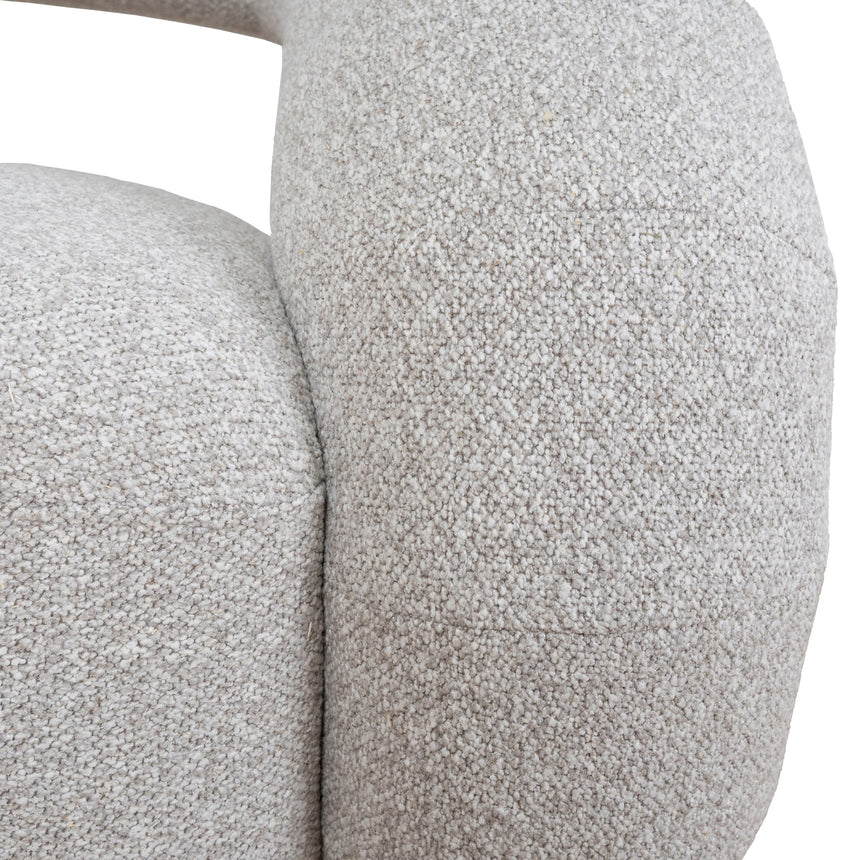 Swivel Armchair - Clay Grey