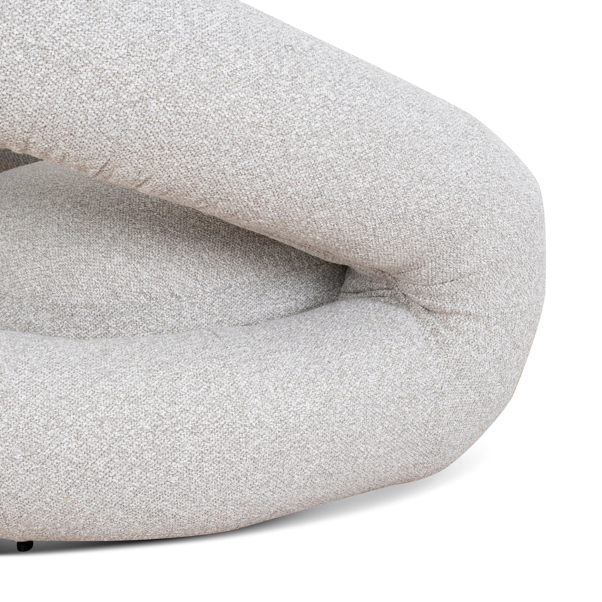 Forma Swivel Armchair – Clay Grey – view 9