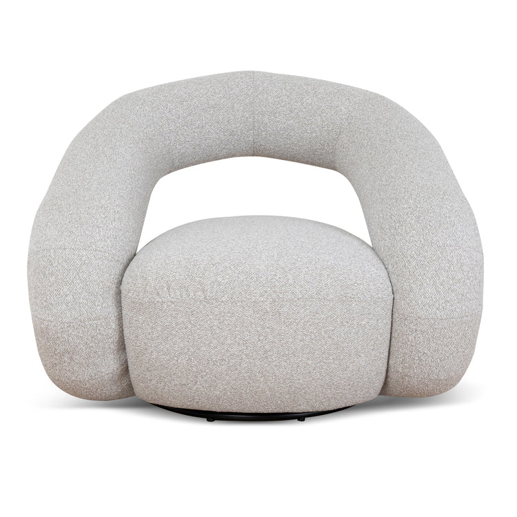 Forma Swivel Armchair – Clay Grey – view 2