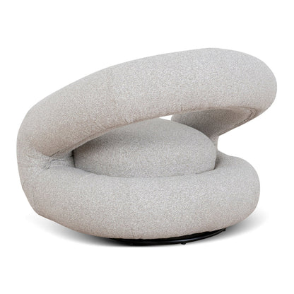 Swivel Armchair - Clay Grey