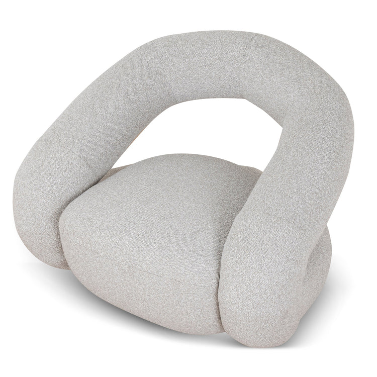 Forma Swivel Armchair – Clay Grey – view 6