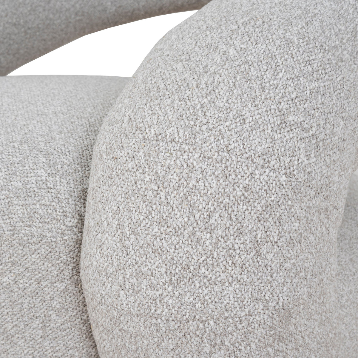 Forma Swivel Armchair – Clay Grey – view 10